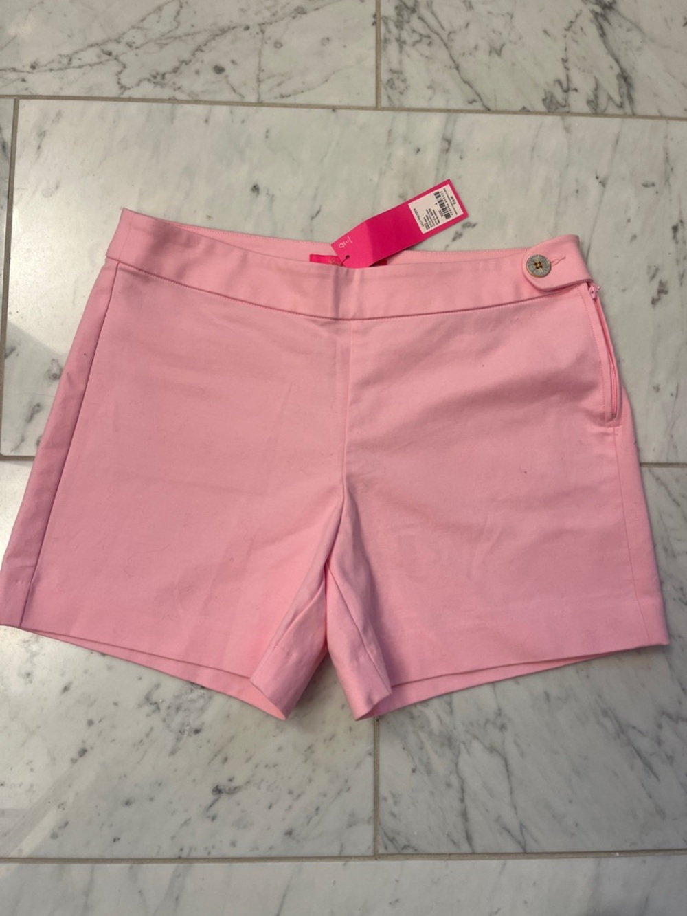 Lilly Pulitzer Light Pink Tailored Shorts NWT